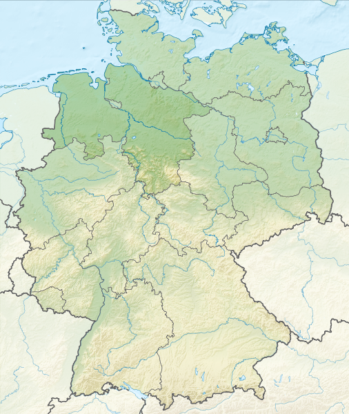 File:Lower Saxony in Germany (relief) (shade).svg