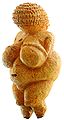 Small female figures such as the Venus of Willendorf (25,000 years old) are the earliest sculptures of the human figure.
