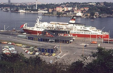 M/S Viking 6 i Stockholm, 1978.