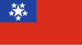 Флаг Бирманского Союза (1948-1974)