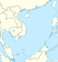 Trường Sa Airport is located in South China Sea