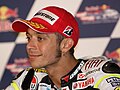 Valentino Rossi. Image released in CC-BY-3.0.