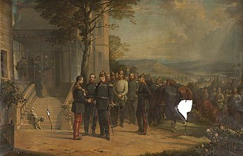 Surrender of Napoleon III at Sedan,[31] 1870, Blackburn Museum and Art Gallery.
