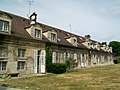 La ferme de la Ménagerie, du domaine de Chantilly, à l'ouest de Vineuil ; corps de logis.