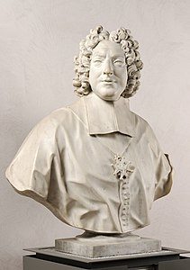Buste de François-Paul de Neufville de Villeroy (1677-1732), archevêque de Lyon par Guillaume Coustou, Lyon, musée des Beaux-Arts.