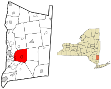 Location of LaGrange, New York