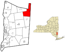 Location of North East, New York