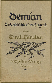 Cover page of "Demian" by Hermann Hesse
