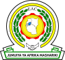 Emblem of East African Community Jumuiya ya Afrika Mashariki (Swahili) Communauté d'Afrique de l'Est (French) Umuryango w’Ibihugu by’Iburasirazuba bw’Afurika (Kinyarwanda) Bulshada Bariga Afrika (Somali) Lisanga ya Afrika ya Est (Lingala) ekitundu ky’obuvanjuba bwa Afrika (Luganda)