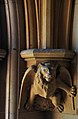 Widmerpool Church Winged Lion corbel
