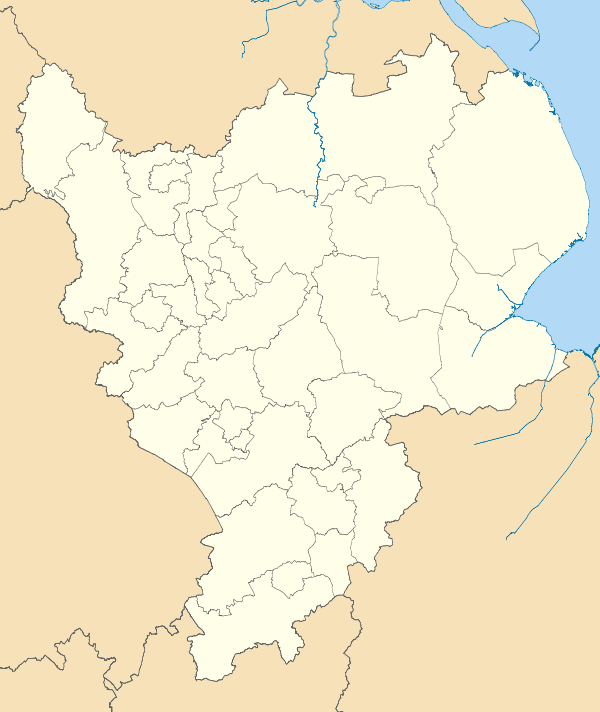 2021–22 United Counties League is located in the East Midlands