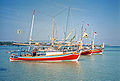 Image 104Fishing boats in the main harbour Karimunjawa (from Tourism in Indonesia)