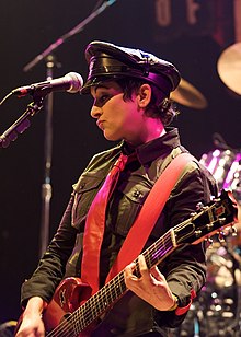 Wiedlin with The Go-Go's at the House of Blues LA, 2009