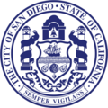 Seal of San Diego, California.