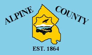 Flag of Alpine County, California.png