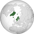 Peta negara-negara Nordik