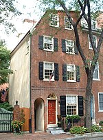 The Cassey House at 243 Delancey Street, Philadelphia