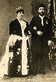 Wedding of Tewfik Pasha and Emina Ilhamy, Cairo, Egypt, January 1873