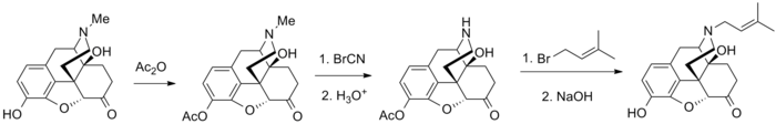 Nalmexone synthesis