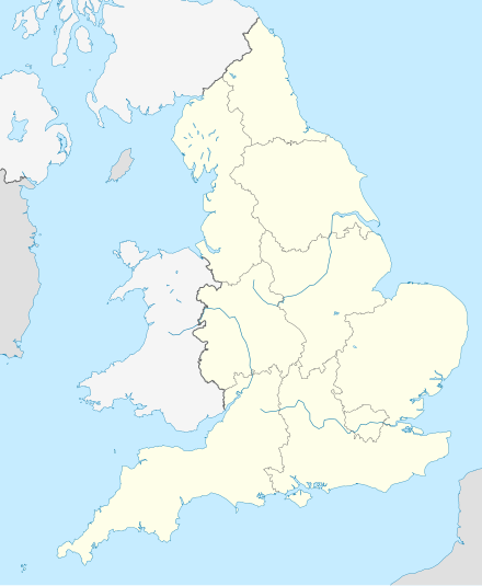 Премиер лига на Англија 2020-2021 is located in Англија