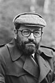 Image 7Umberto Eco OMRI (1932–2016) was an Italian novelist, literary critic, philosopher, semiotician, and university professor. He is widely known for his 1980 novel Il nome della rosa (The Name of the Rose), a historical mystery combining semiotics in fiction with biblical analysis, medieval studies, and literary theory.