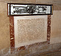 Radiografia de 1946 de les restes del sant conservades al sarcòfag (Capella de l'Arca)