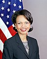 Condoleezza Rice was the first female African-American secretary of state, as well as the second African American secretary of state (after Colin Powell), and the second female secretary of state (after Madeleine Albright).