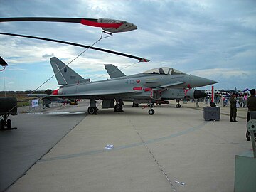 Eurofighter Typhoon, le chasseur le plus récent de l'Aeronautica militare