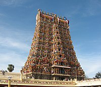 Meenakshi Temple in Tamil Nadu, India