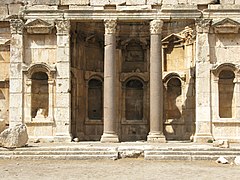 The Exedra around the Great Court, Roman Heliopolis.