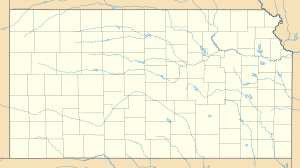 Канзас-Сіті. Карта розташування: Канзас