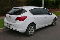 Opel Astra 5-door (facelift)