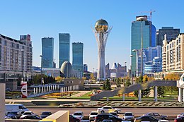 Dountoun Astana wi Bayterek touer