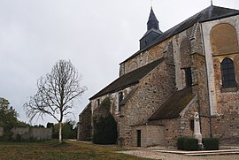 The church in Coulours