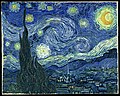 Nox stellans, pictura a Vincentio van Gogh (1854–1890) picta.