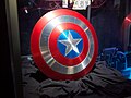 Le bouclier utilisé dans le film Captain America: First Avenger (2011).