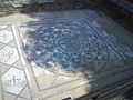 Mosaic floor in the Great Baths complex
