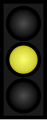 Amber traffic lights