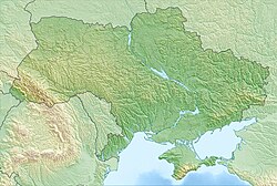 Dneprreservoiret ligger i Ukraine