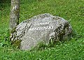 Kastsiushka memorial stone