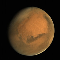 Mars as seen from MOM
