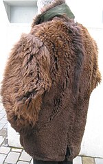 Bison-Herrenjacke, Gewicht 6,2 kg (2008)