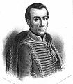 9. José Miguel Carrera 1785–1821 Político y militar Chileno. Durante la Guerra de la Independencia fue el primer Comandante en Jefe del Ejército y Gobernante de Chile.