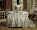 1772, robe de cour de Sophie-Madeleine de Danemark pour le couronnement de Gustave III
