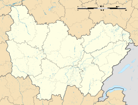 Menades is located in Bourgogne-Franche-Comté