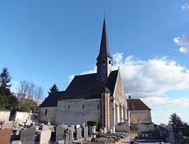 The church in Saint-Pierre-la-Bruyère