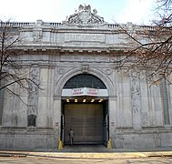 Hunt Armory, built in 1916, at 324 Emerson Street.