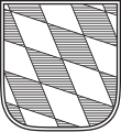 Genehmigungsfreies Landessymbol monochrom