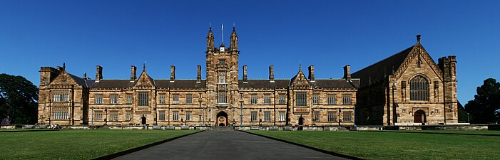 University of Sydney Quadrangle, Sydney, Australia: 1854-1862
