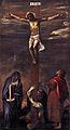 The Crucifixion of Christ, painted by Titian.